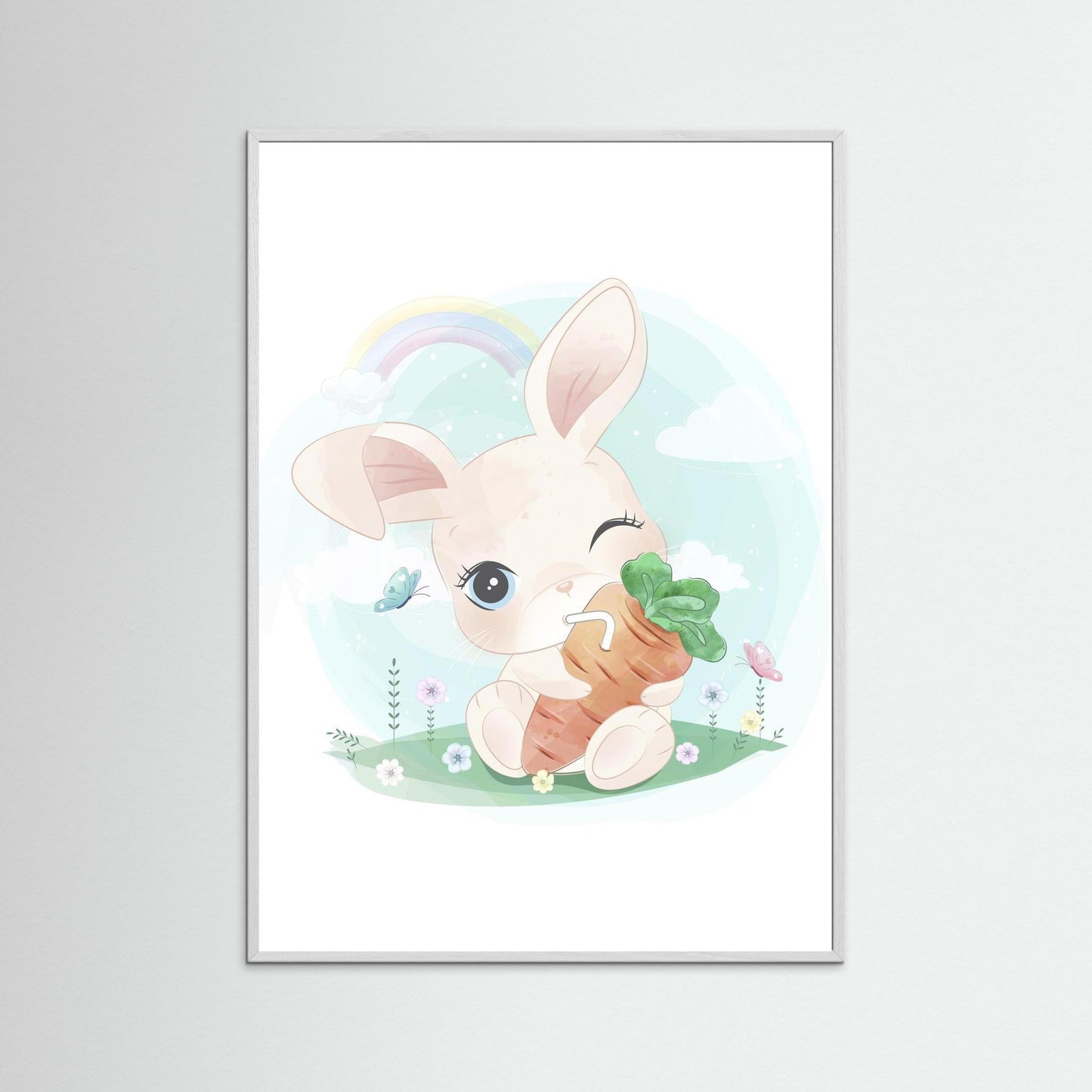 Bunny & Carrot Charm