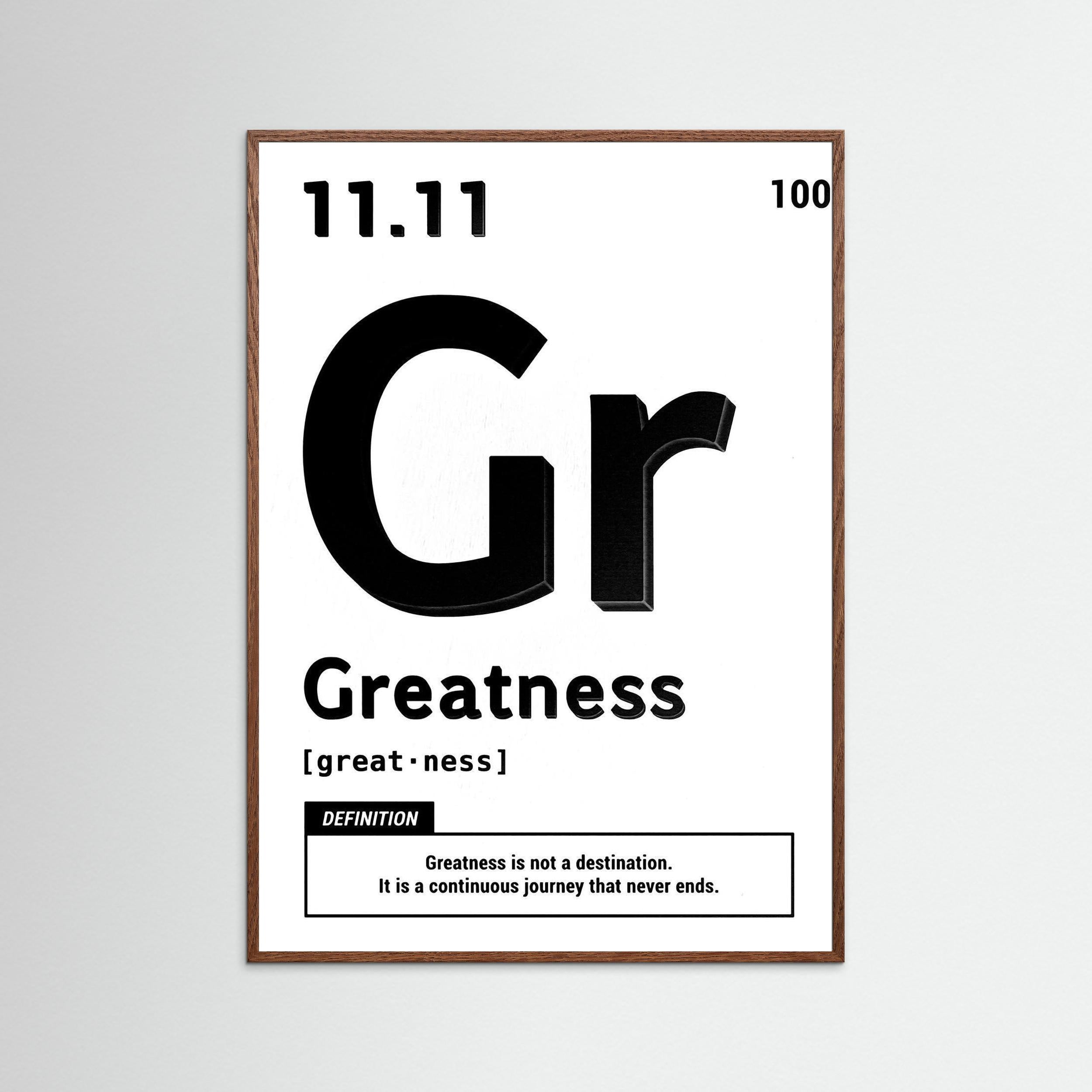 Journey to Greatness