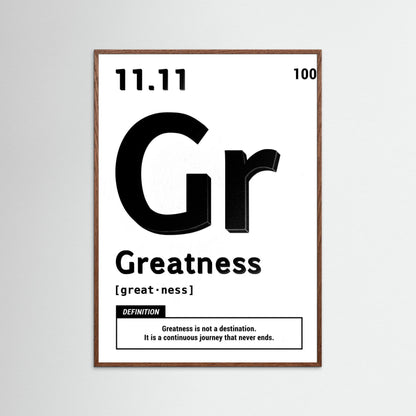 Journey to Greatness