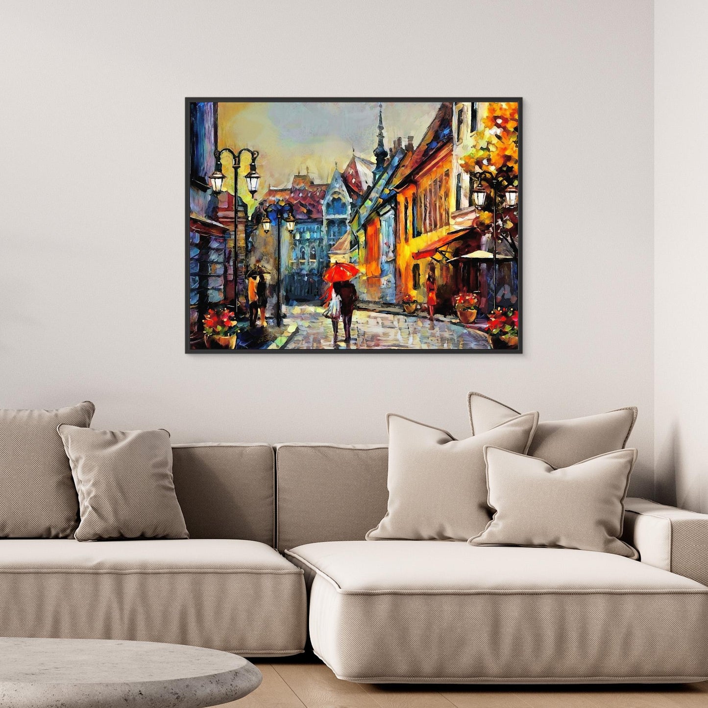 Enigmatic European Alley