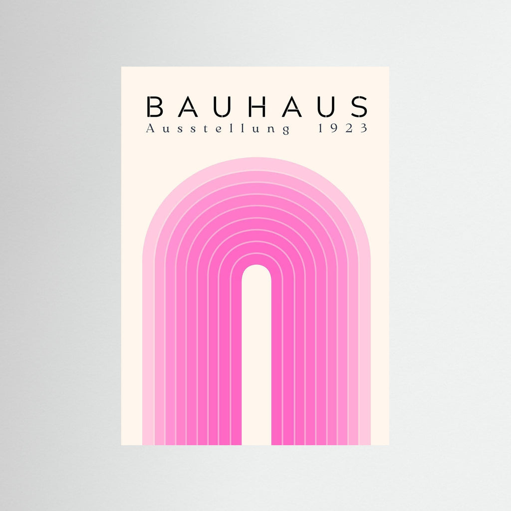 Bauhaus Pink Arch