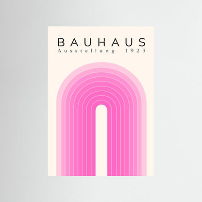 Bauhaus Pink Arch