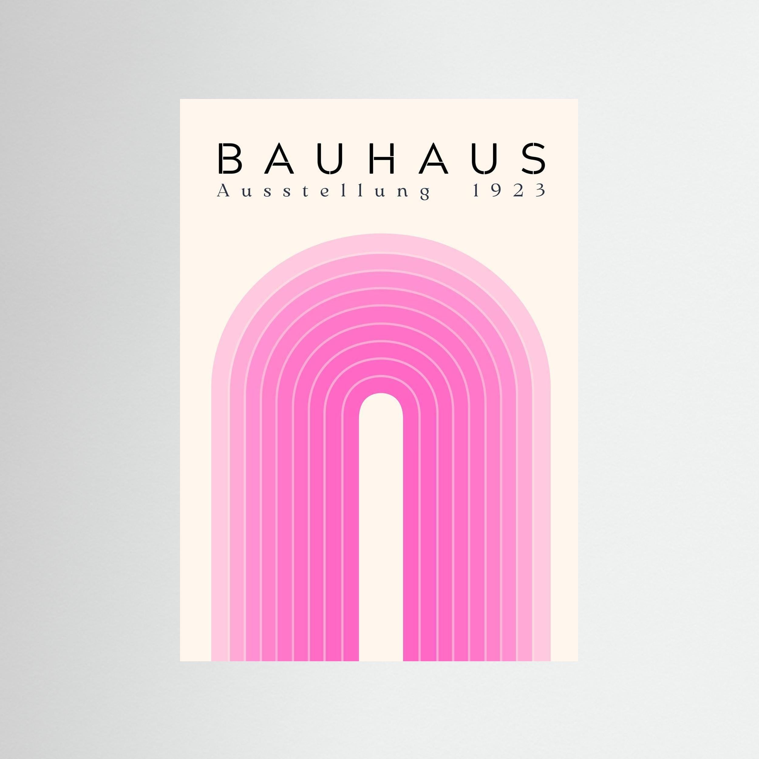 Bauhaus Pink Arch