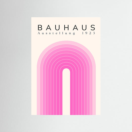Bauhaus Pink Arch