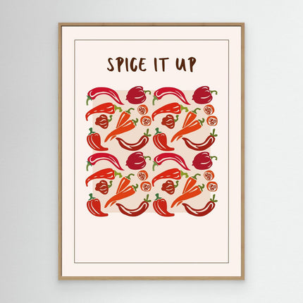 Spice It Up Chilli Pepper Canvas