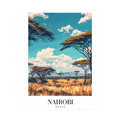 Savannah Horizon – Nairobi Kenya Travel Poster