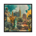 Cities in Bloom – Surreal New York Landmark Collage