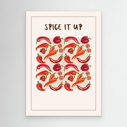 Spice It Up Chilli Pepper Canvas