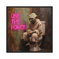 Use the Force funny science fiction bathroom print, product view 3.