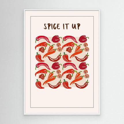 Spice It Up Chilli Pepper Canvas