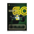 Green Sixty – Vintage Racing Car Poster