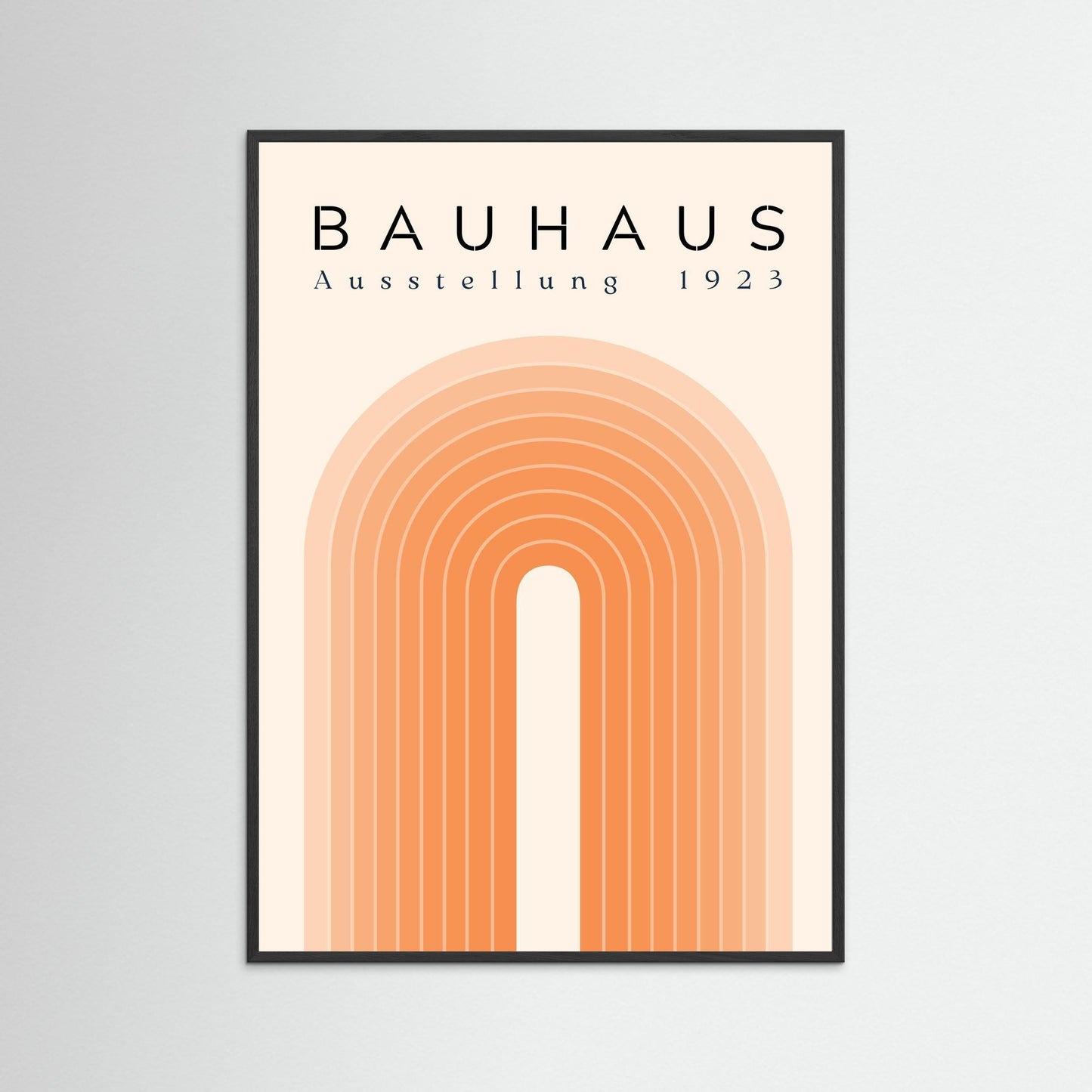 Bauhaus Orange Arch