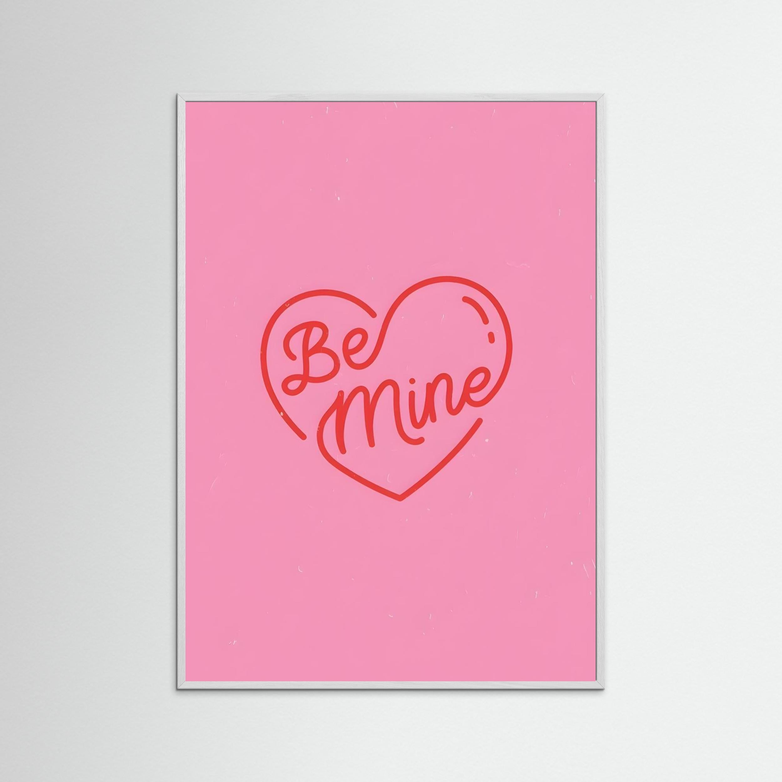 “Be Mine” Heart Script 