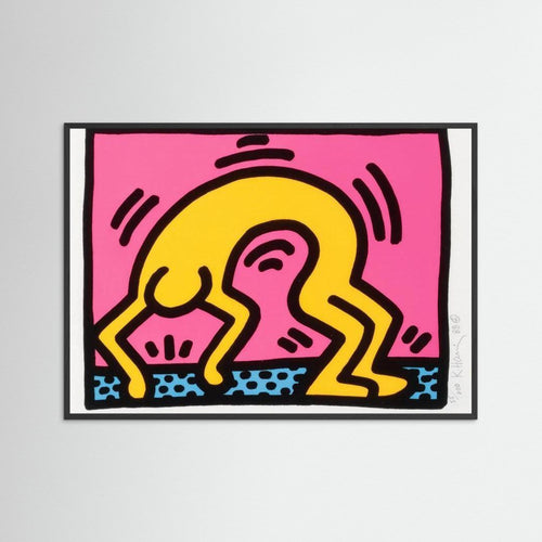 Abstract Pop Art Figure