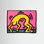 Abstract Pop Art Figure