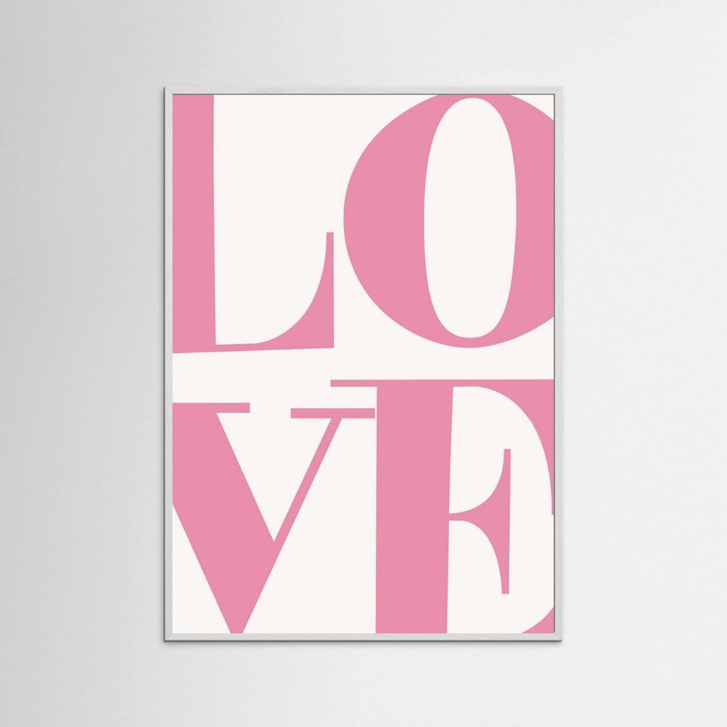 Oversized “LOVE”