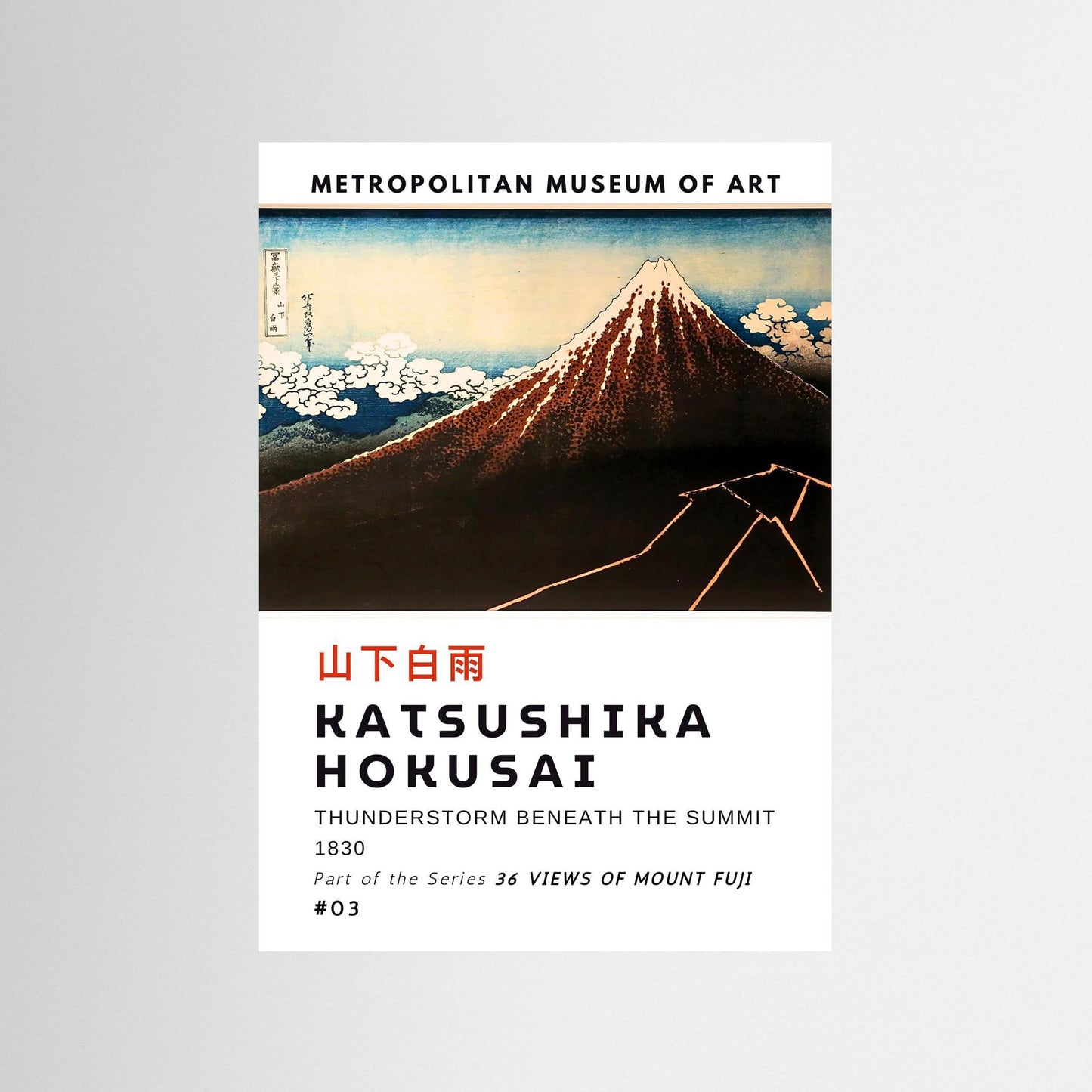 Thunderstorm Beneath the Summit