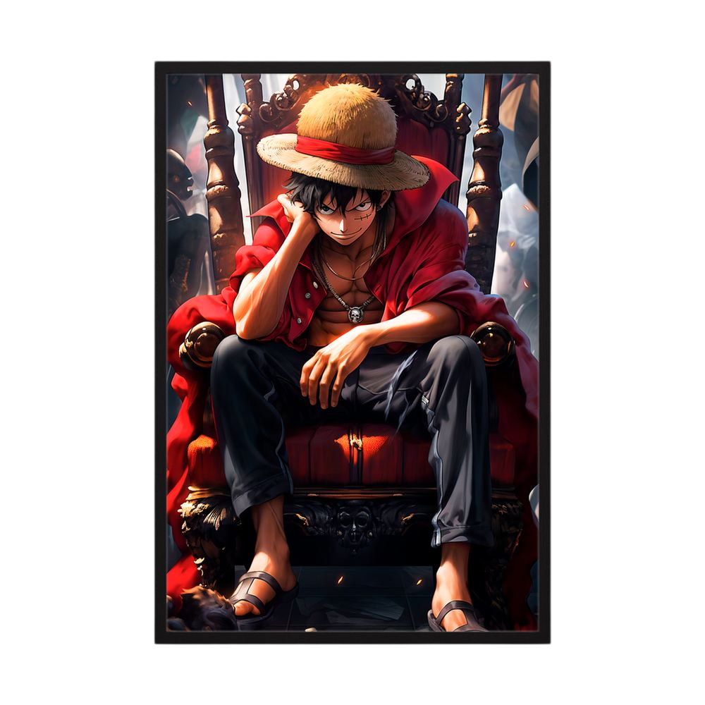 Crimson Throne anime pirate character art print, product view 3.