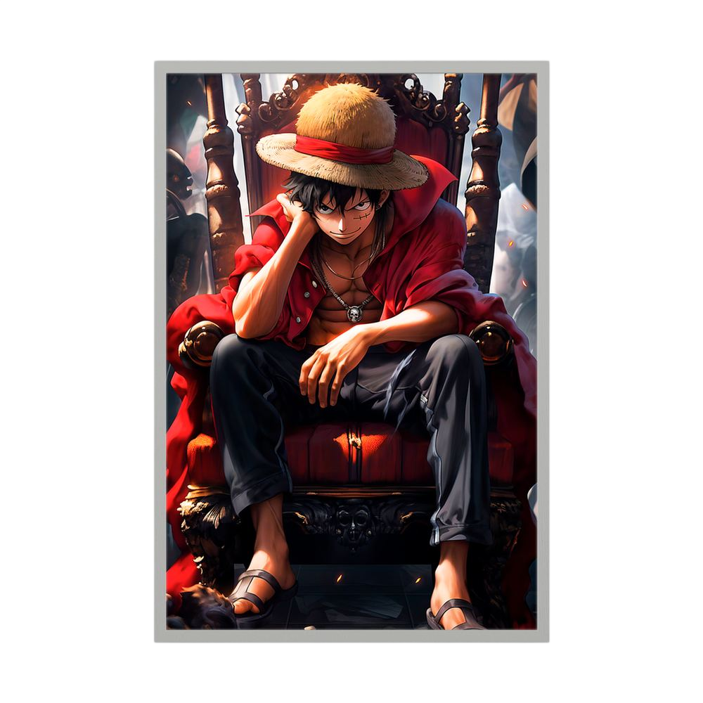 Crimson Throne anime pirate character art print, product view 5.