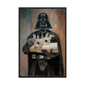 Dark Side Essentials humorous science fiction wall print, product view 3.