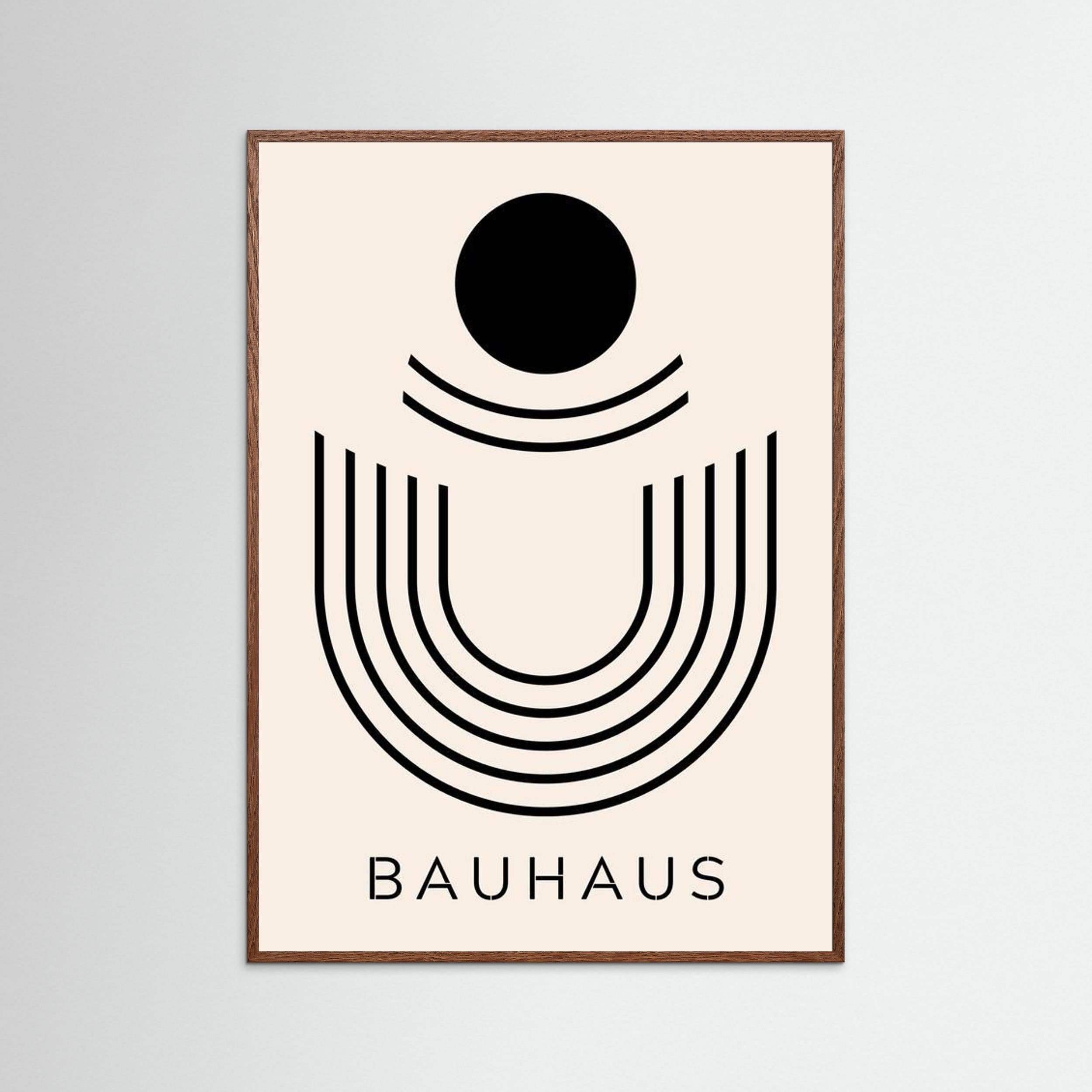 Bauhaus Sun & U” Minimalist