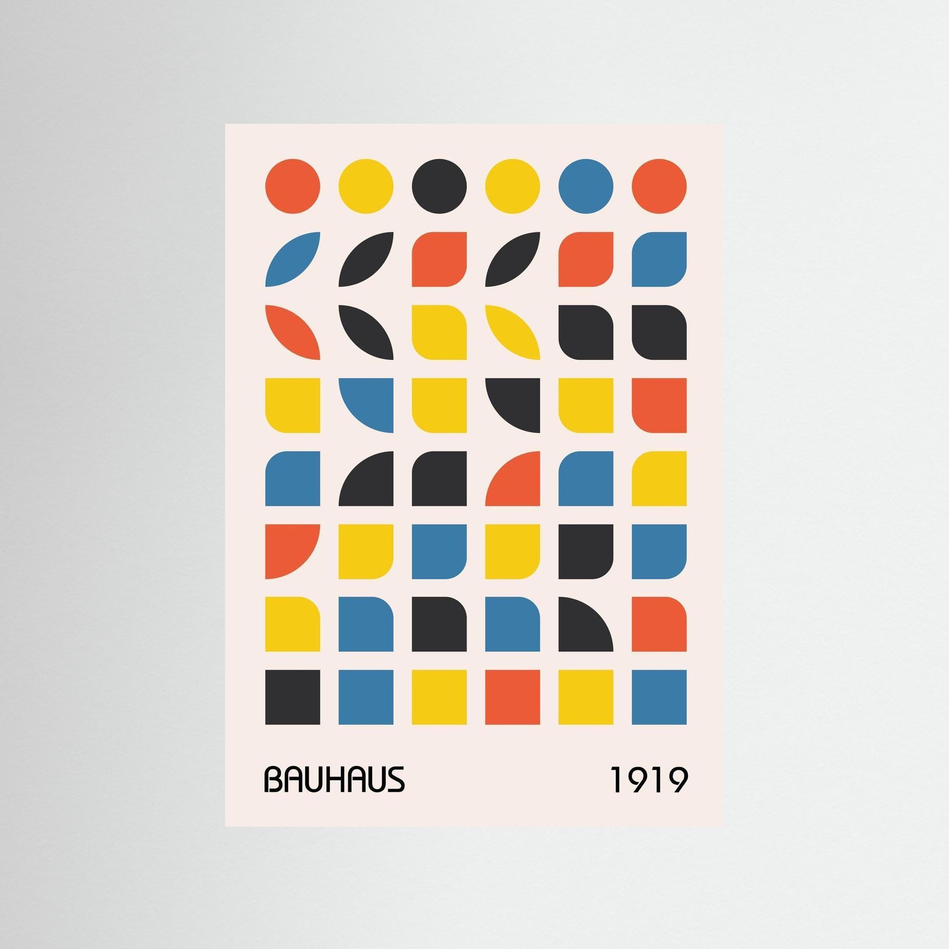 Bauhaus 1919 Color Grid