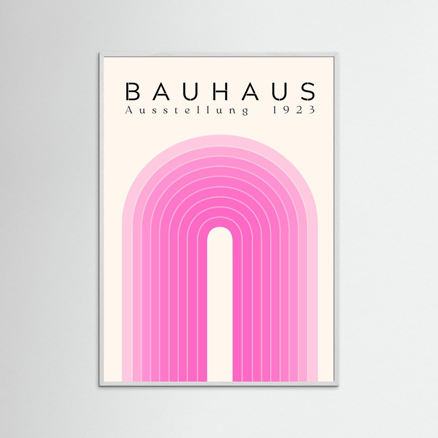 Bauhaus Pink Arch