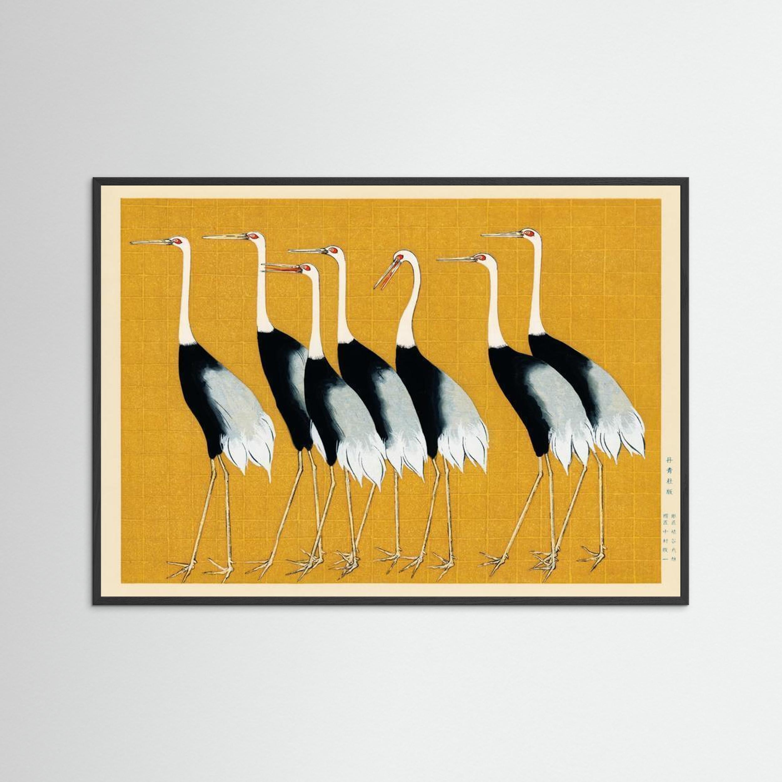 Japanese Crane Line-Up