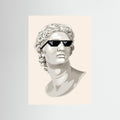 Classical Bust with Pixel Sunglasses 