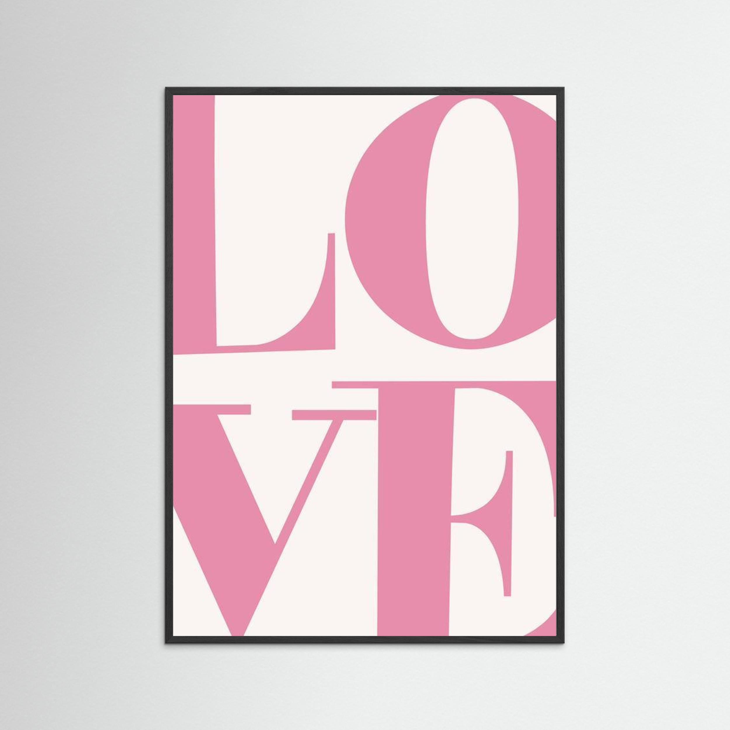 Oversized “LOVE”