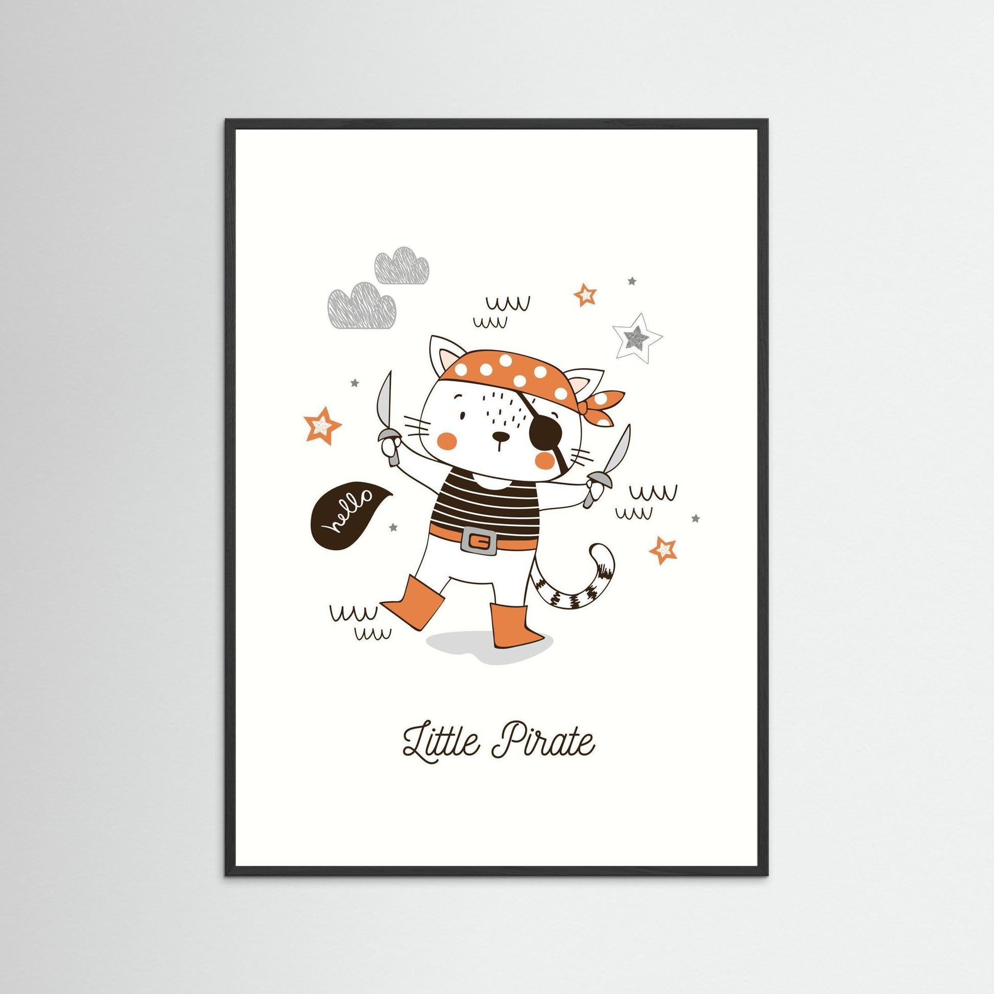 Adventurous Cat Pirate