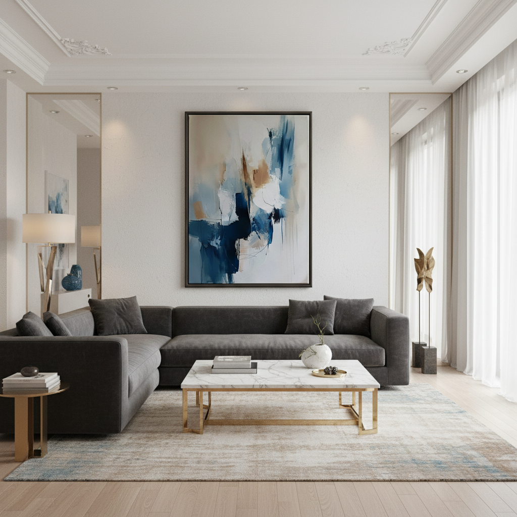 Abstract Calm – Digital Art Canvas Prints