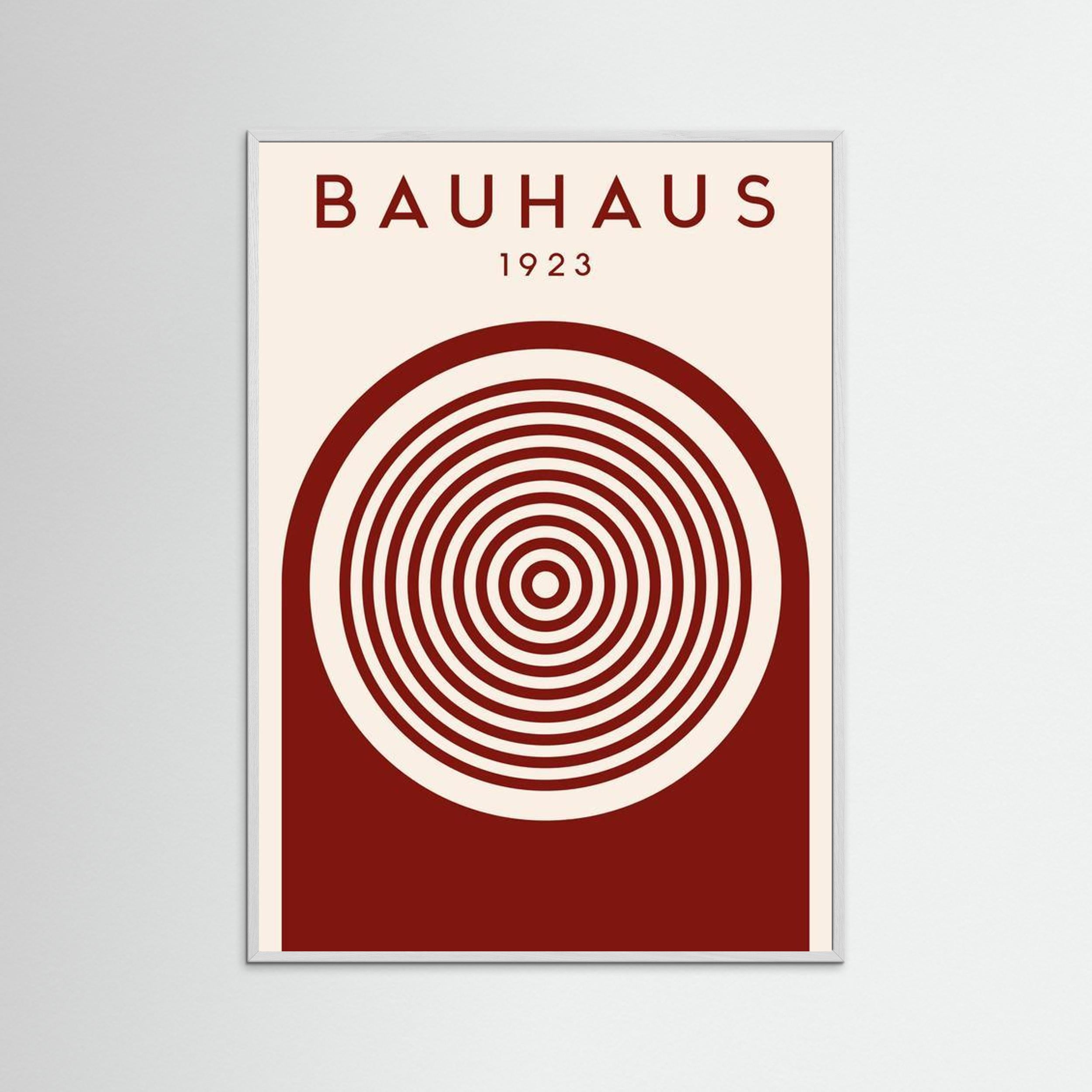 Bauhaus 1923 Concentric Circles