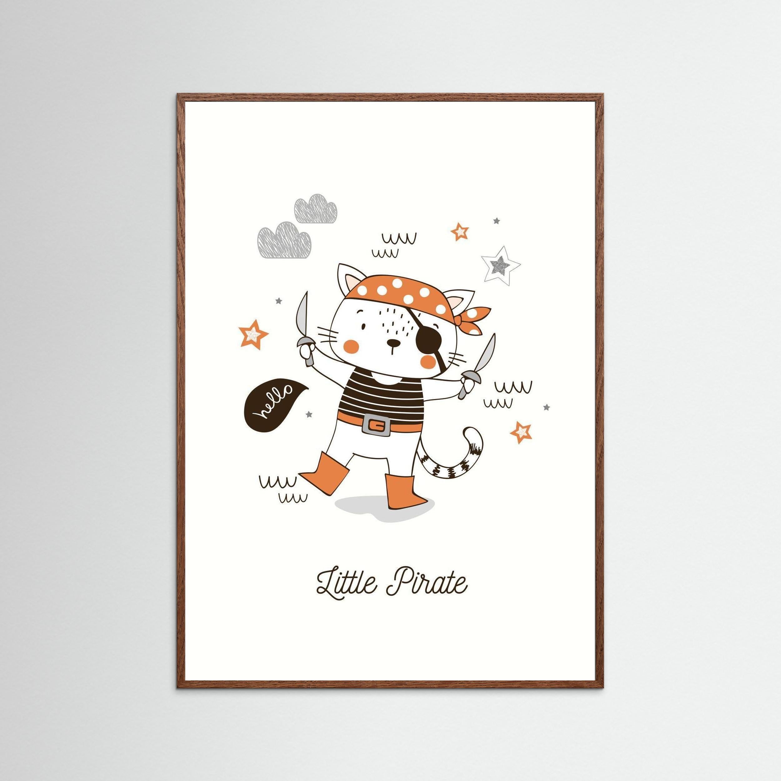 Adventurous Cat Pirate