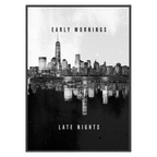 City Vibes Early Mornings and Late Nights