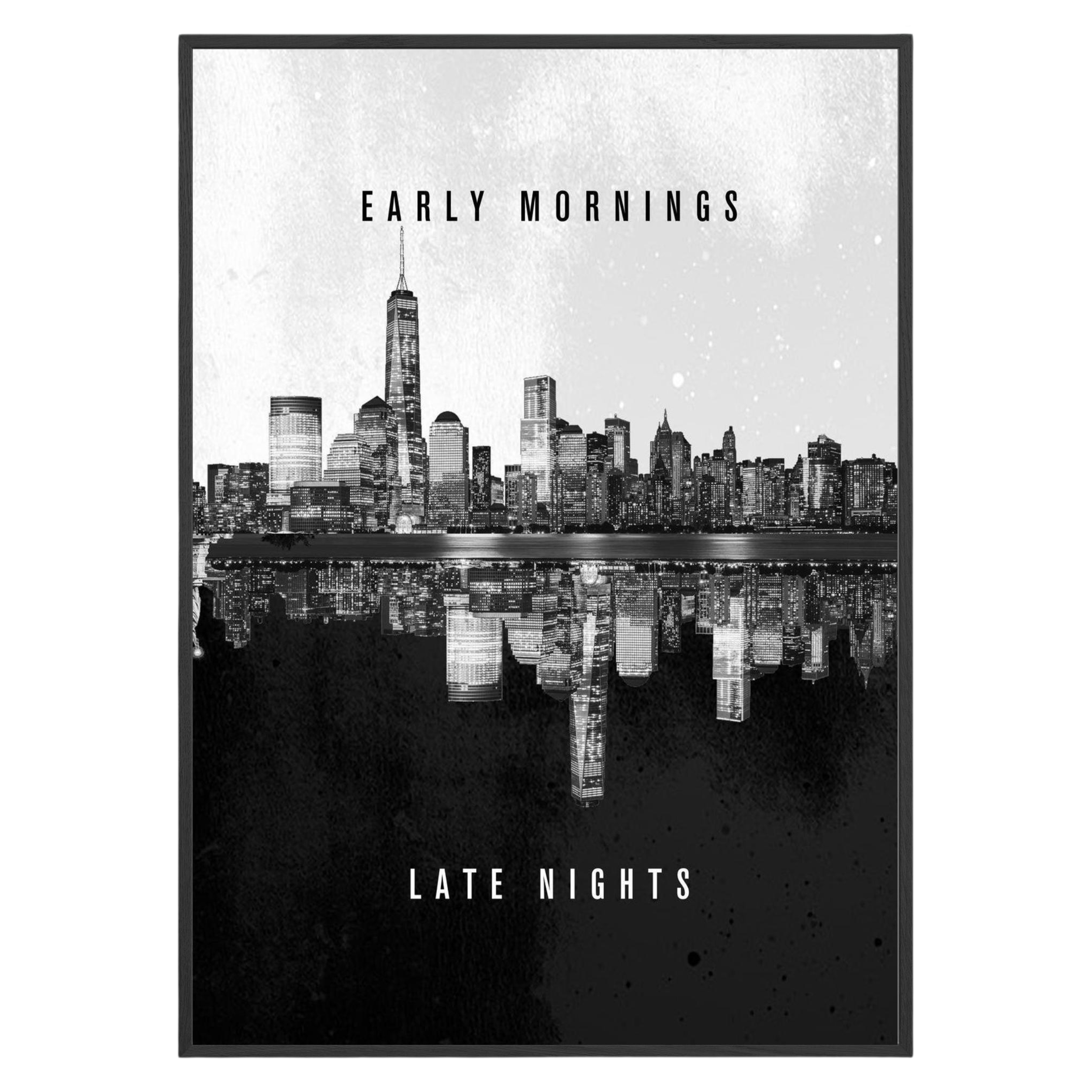 City Vibes Early Mornings and Late Nights