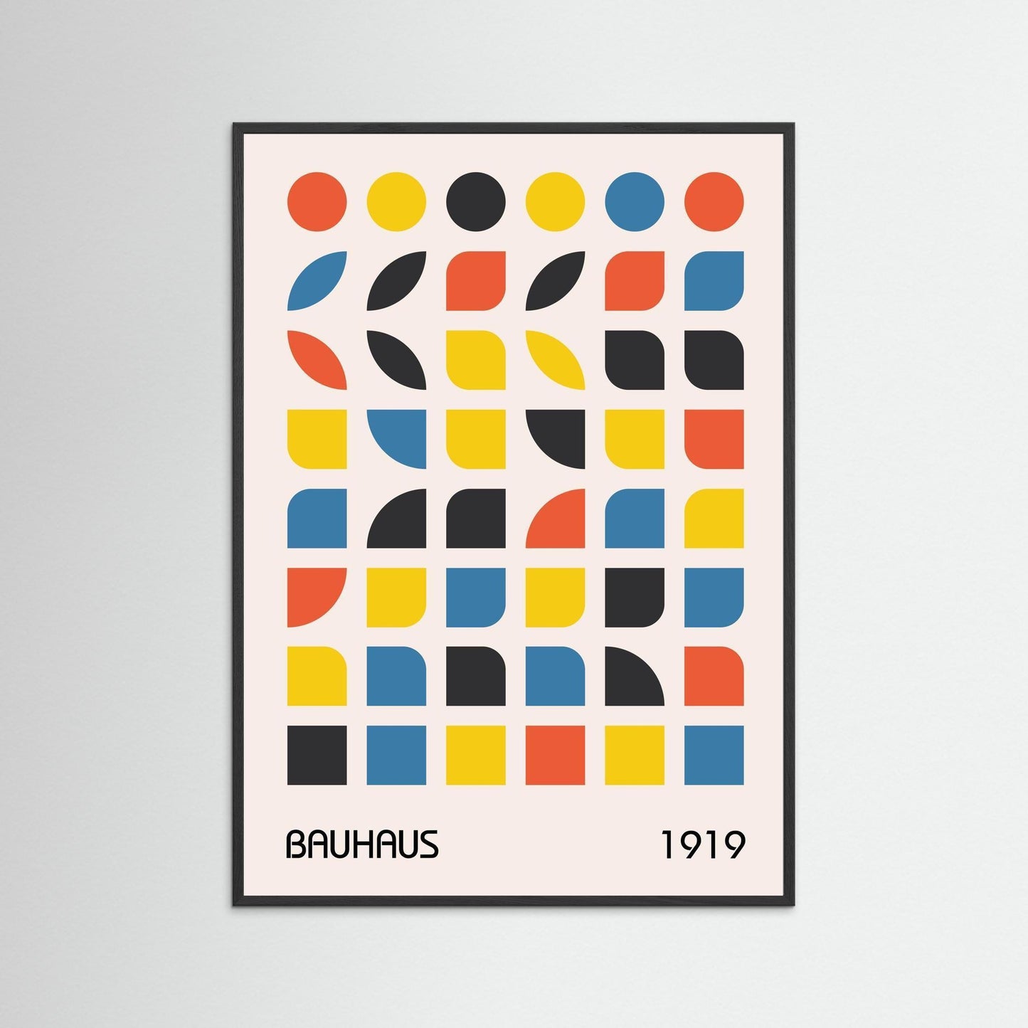 Bauhaus 1919 Color Grid