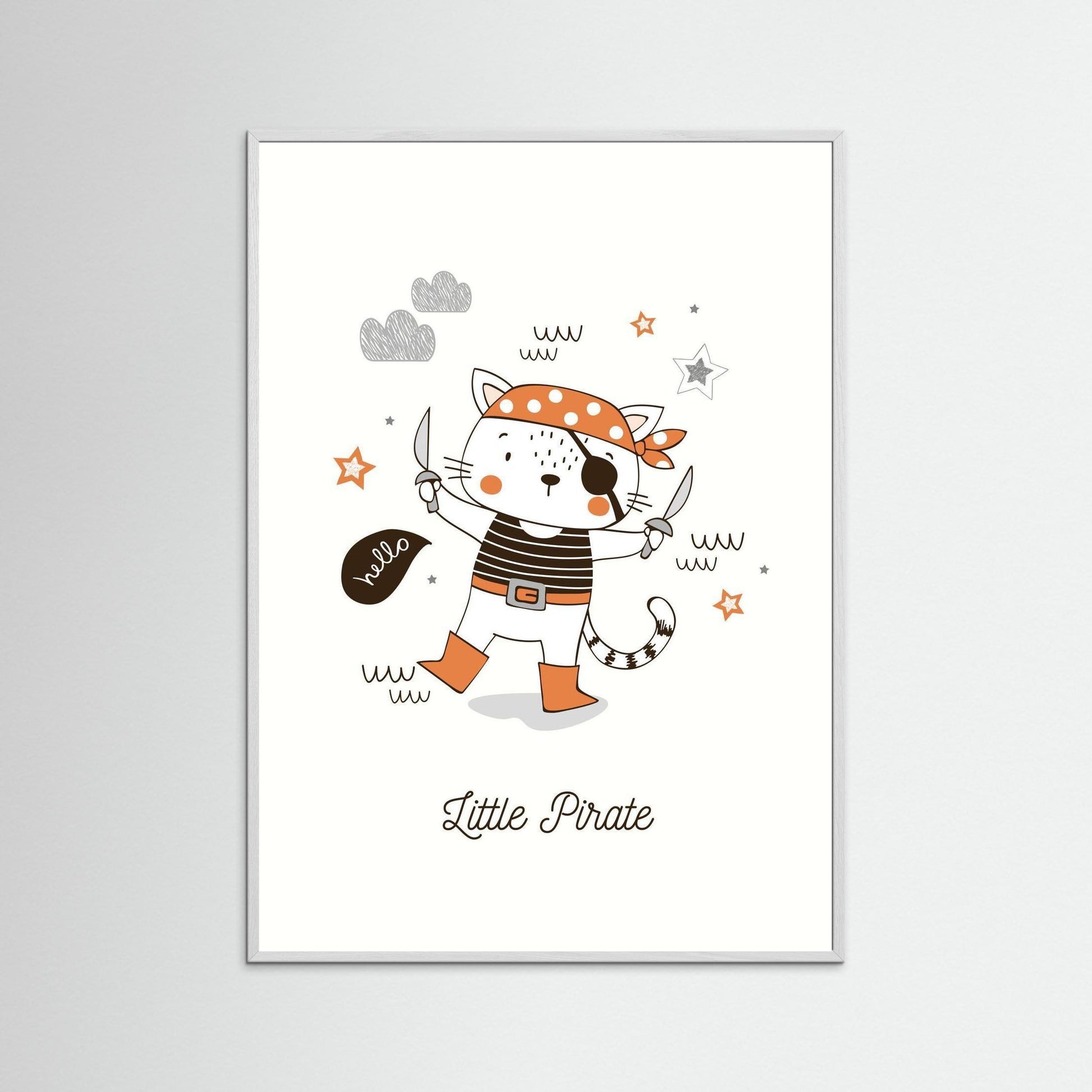 Adventurous Cat Pirate