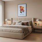 Never Give Up – Framed Wall Art