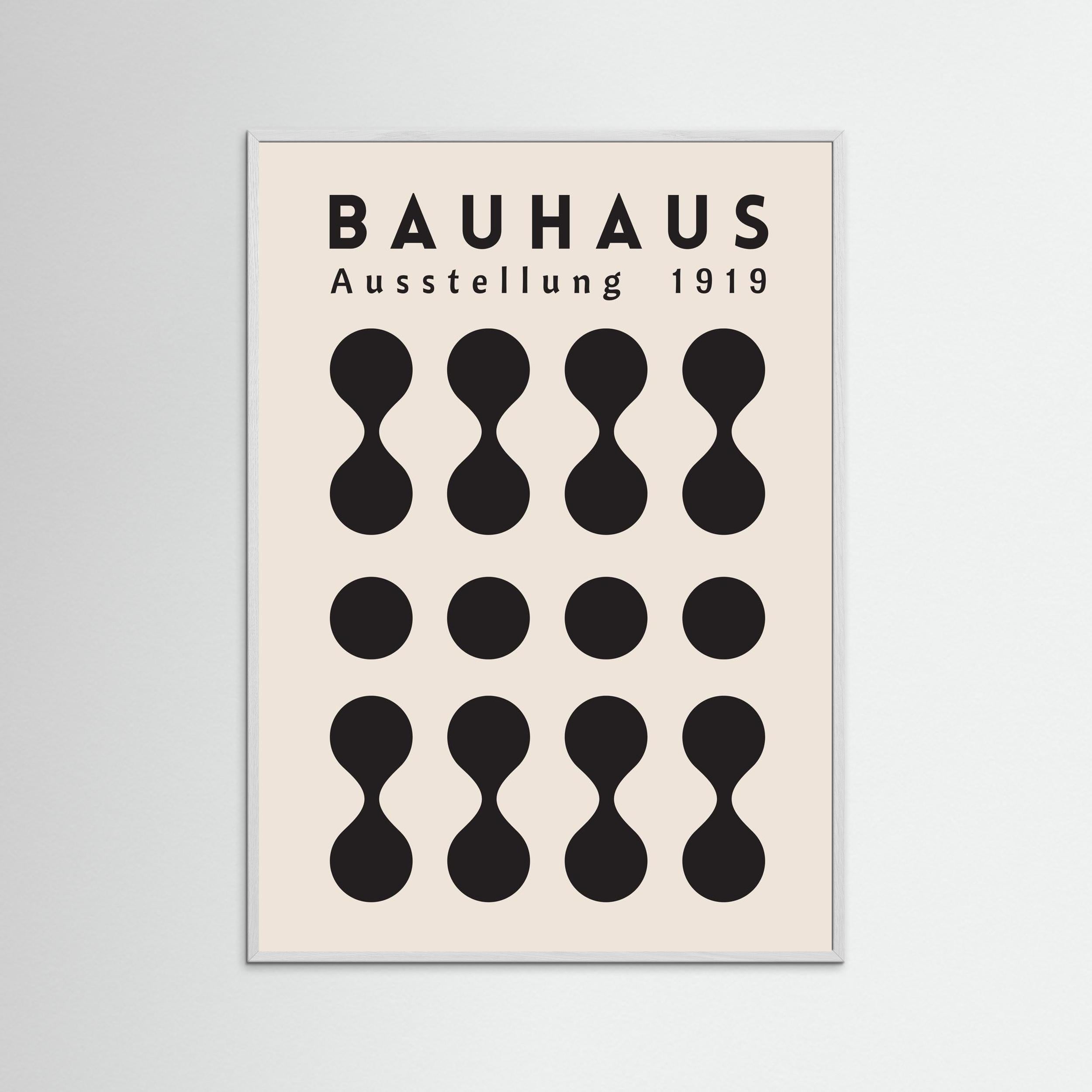 Bauhaus Abstract Black Forms