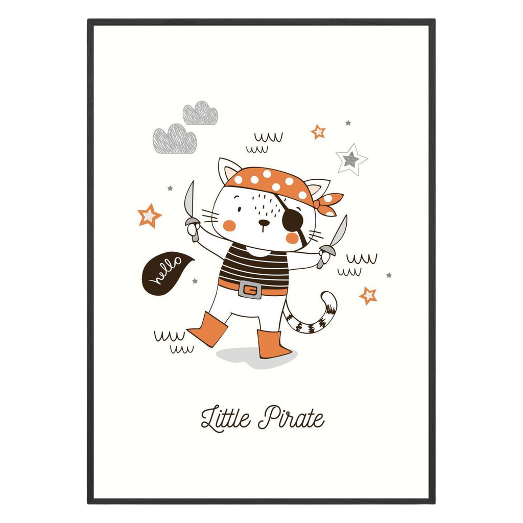 Adventurous Cat Pirate