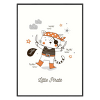 Adventurous Cat Pirate