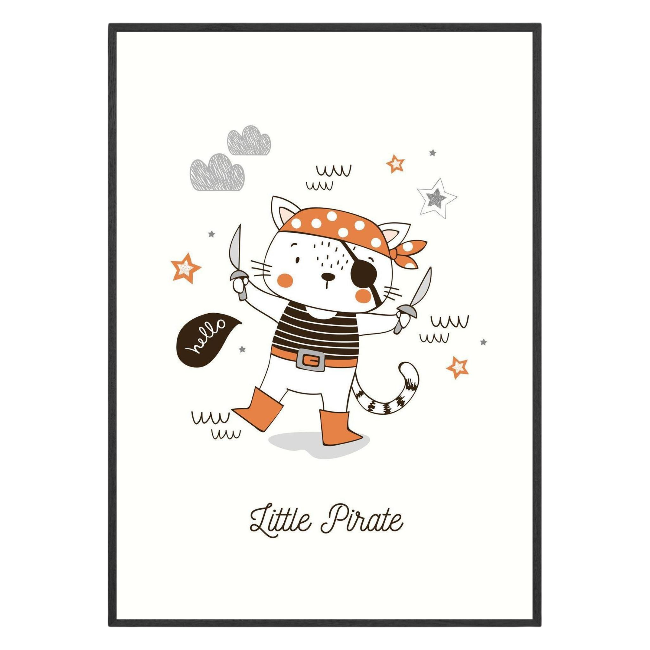 Adventurous Cat Pirate