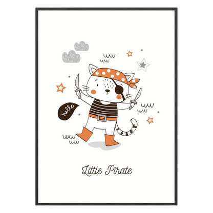 Adventurous Cat Pirate