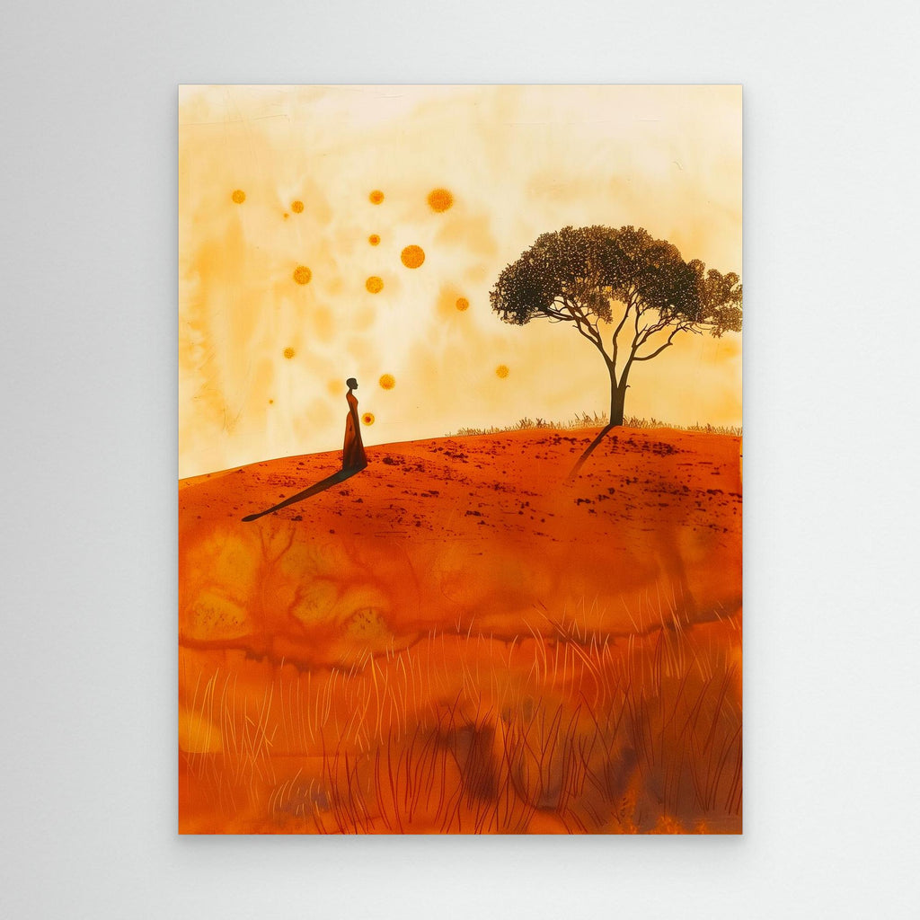 Sunlit Solitude – Wall Canvas Art Decor