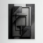 Monochrome Majesty | Canvas Wall Art