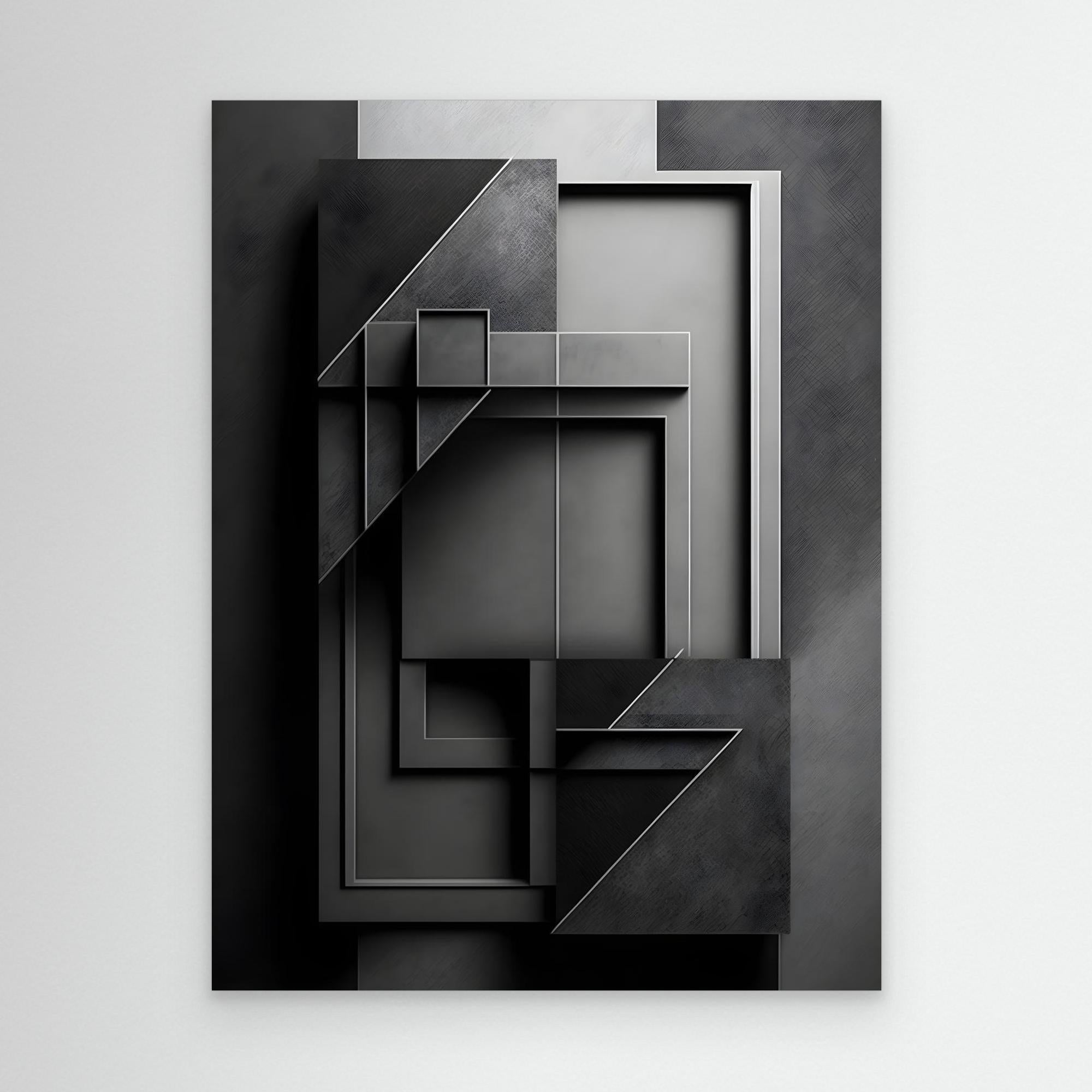 Monochrome Majesty | Canvas Wall Art