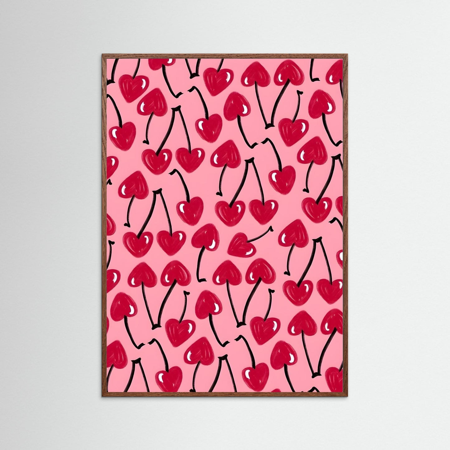 Heart Cherry Pattern