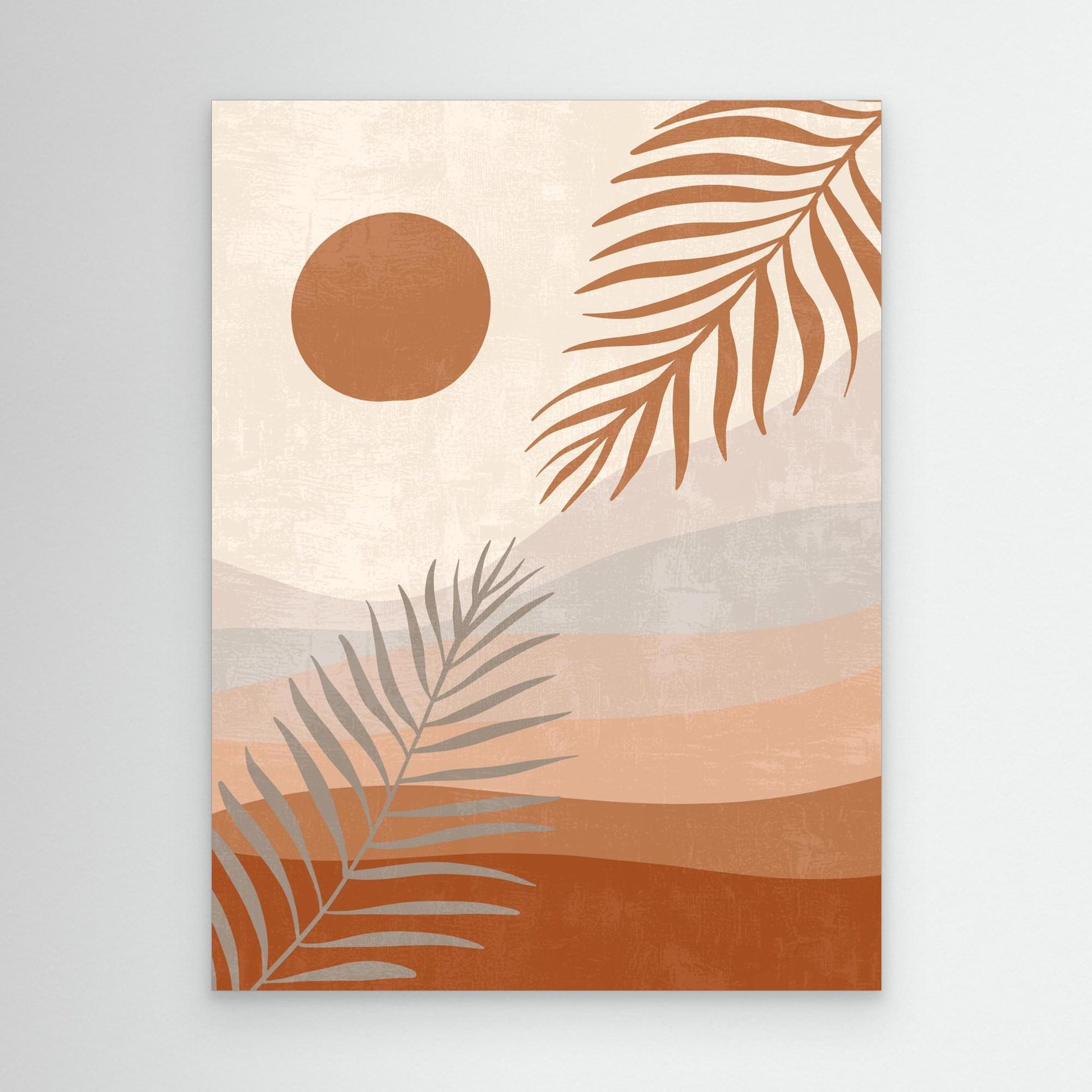 Desert Oasis – Framed Canvas Wall Art