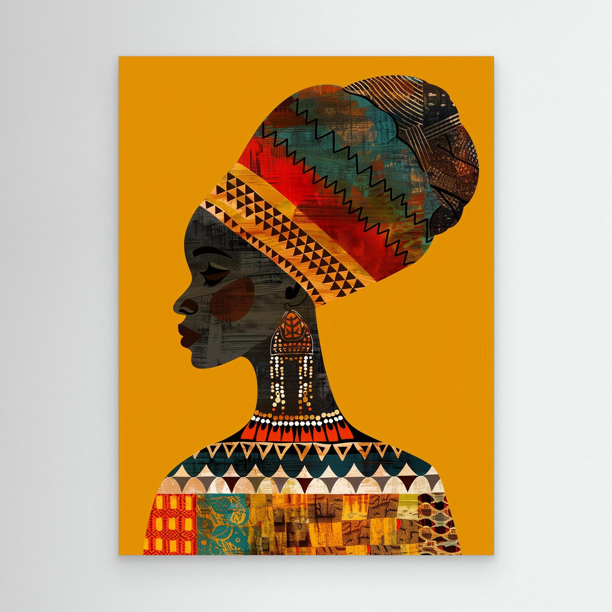 Tribal Royalty – Canvas Wall Art